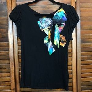 Ted Baker Silk Bow Tee